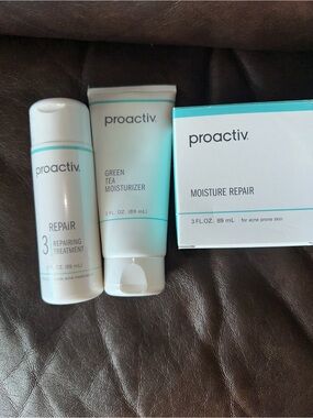 Proactiv Green Tea Moisturizer bundle x3 all sealed moisture repair
